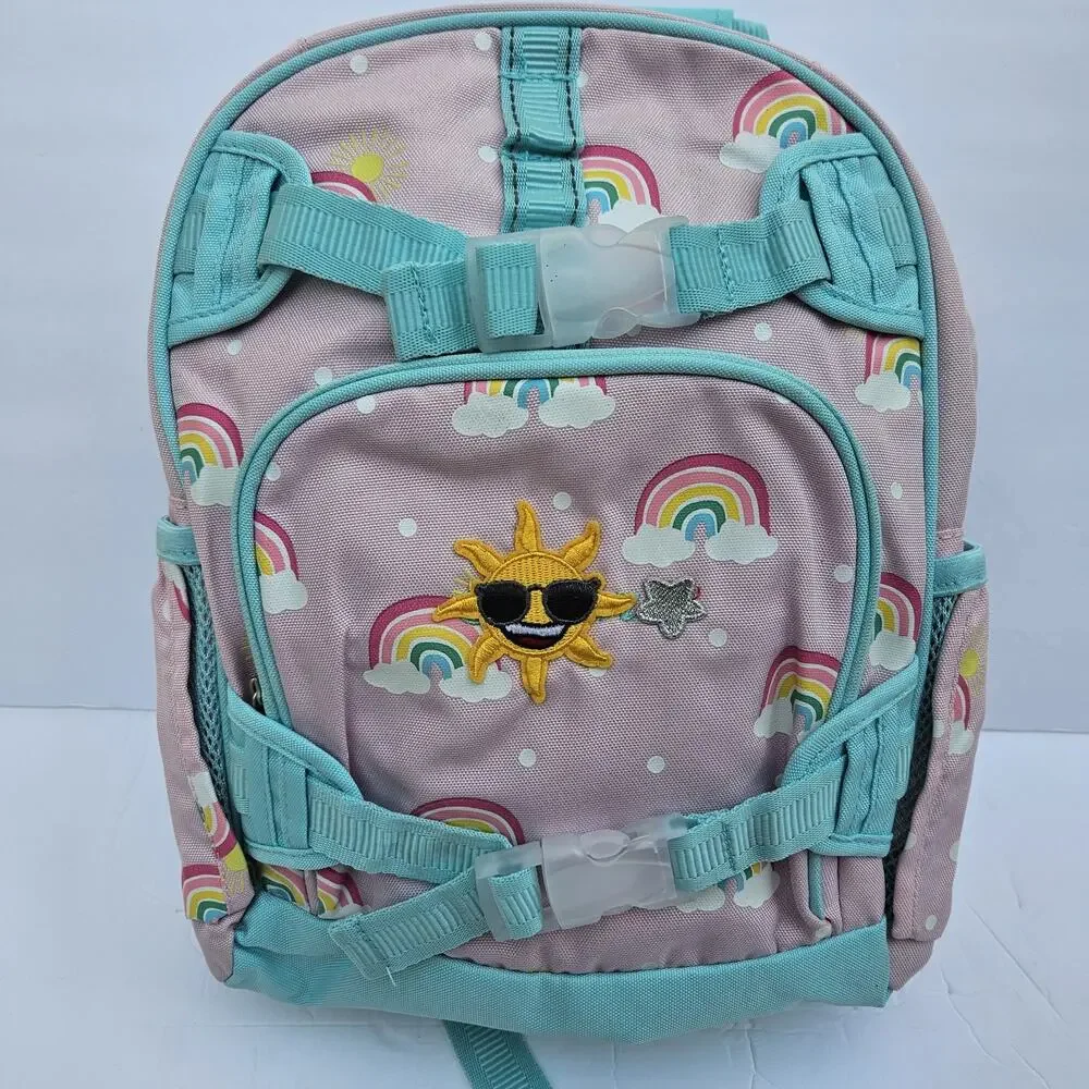 Pottery Barn Kids Mackenzie Pink Rainbow backpack ( Glow in the dark) Beach